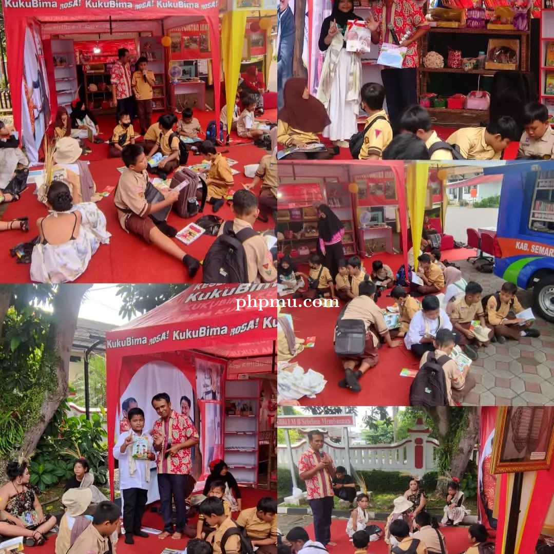 Kegiatan Pameran Buku dan Sosialisasi Gemar Membaca