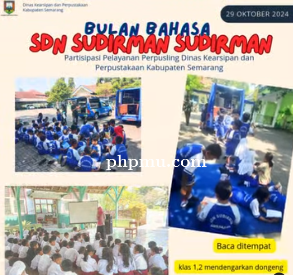 Kegiatan Bulan Bahasa di SDN Sudirman Ambarawa
