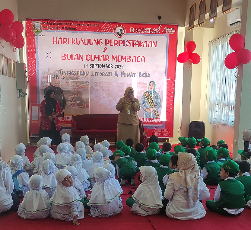 Kegiatan sosialisasi gemar membaca dan story telling