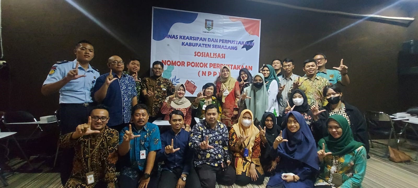 SOSIALISASI NOMOR POKOK PERPUSTAKAAN ( NPP )