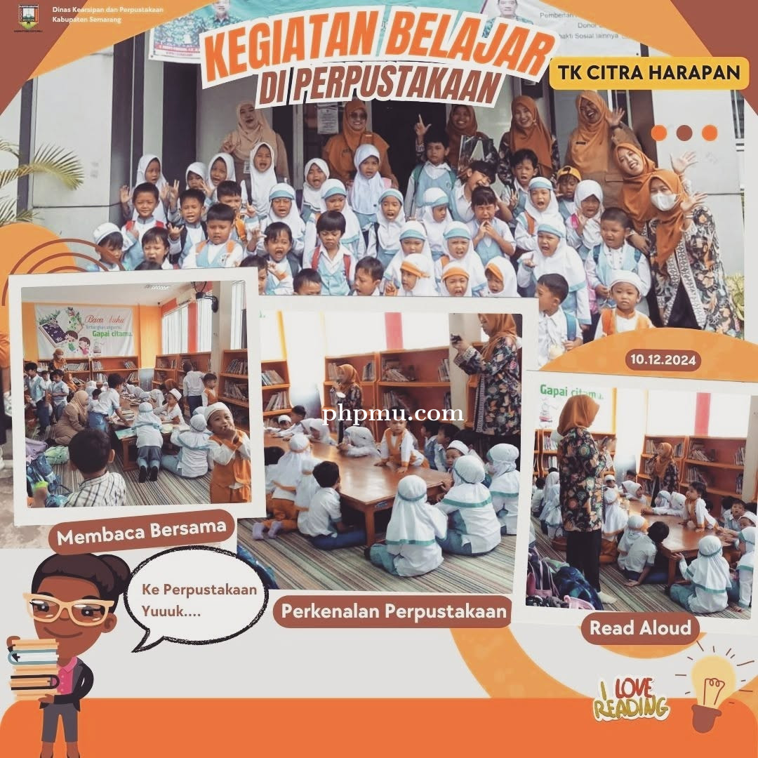Kegiatan Belajar di Perpustakaan
